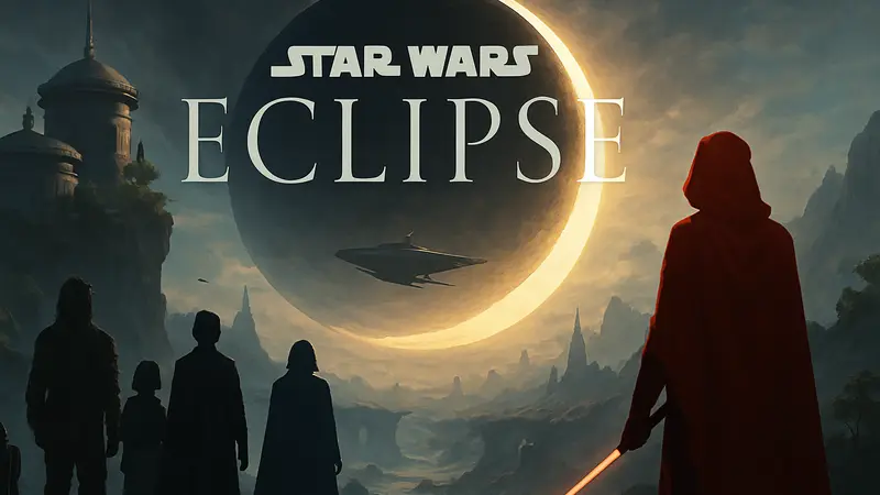 Логотип или концепт-арт Star Wars Eclipse от студии Quantic Dream
