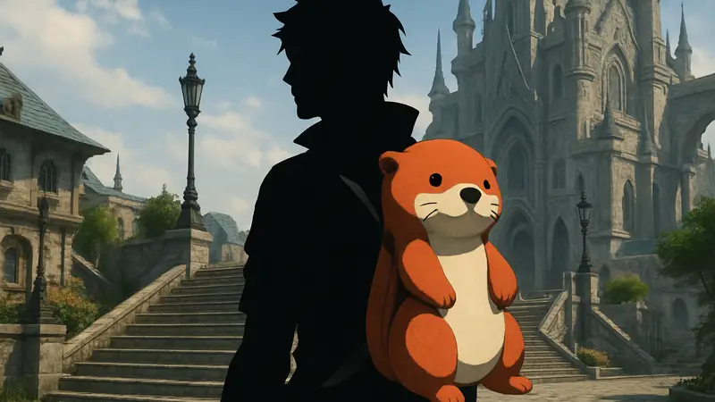 Рюкзак 'Сеньор Выдра' в инвентаре игрока Final Fantasy 14, скриншот.