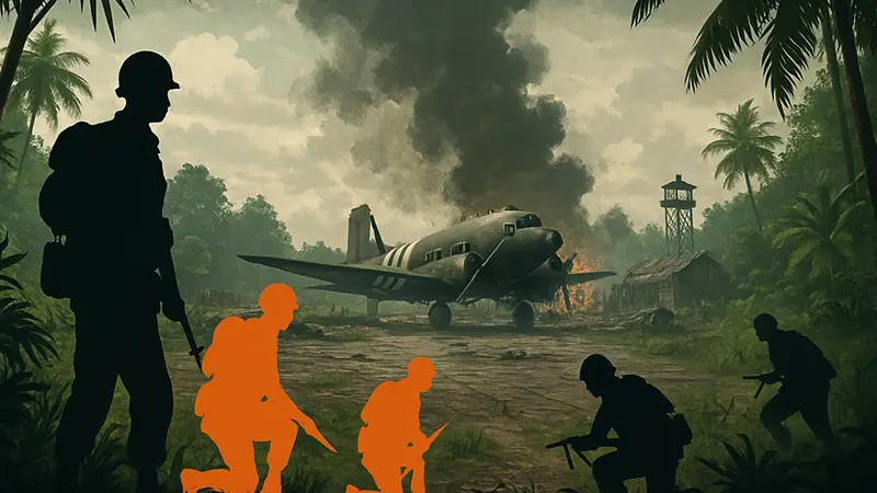 Игровой процесс Hell Let Loose Vietnam на новой карте "Аэродром"