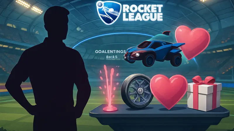Изображение ивента Goalentines 2026 в Rocket League с наградами