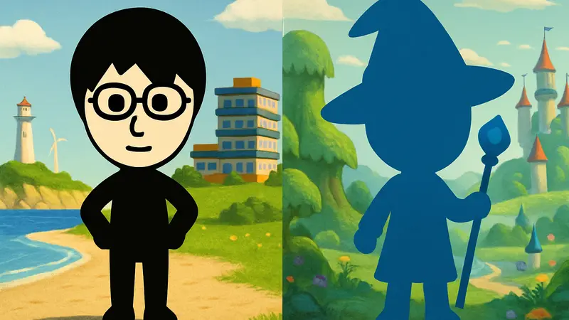 Сравнение персонажей Mii из игр Tomodachi Life и Miitopia