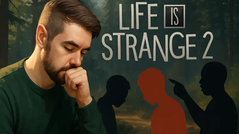 Стример Jacksepticeye извиняется, логотип игры Life Is Strange 2, политический подтекст, расизм, гомофобия.