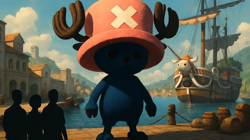 Коллекционная фигурка Тони Тони Чоппера из сериала One Piece. Большой Куш от Hot Toys. Высота 48,5 см.