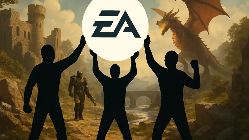 Игроки защищают старые провальные игры Electronic Arts, символизируя их переоценку.