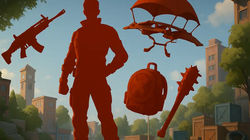 Косметические предметы набора Отряда Fortnite на апрель 2026 года: скин и другие аксессуары.