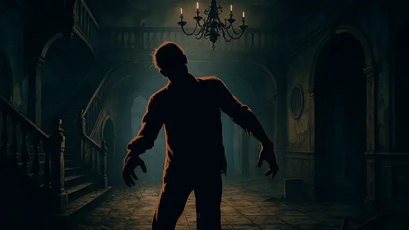 Обложка Resident Evil Requiem, возможно, с изображением классического зомби или знакомого момента.