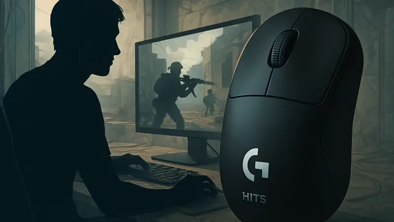 Игровая мышь Logitech G Pro X2 Superstrike с технологией HITS.