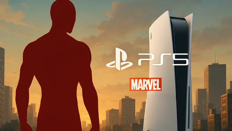 Игра Marvel's Wolverine на PlayStation 5, логотип PS5 и дата выхода