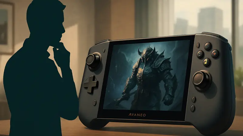 Мощная портативная игровая консоль Ayaneo NEXT 2 с дисплеем и джойстиками, обзор цены и характеристик.