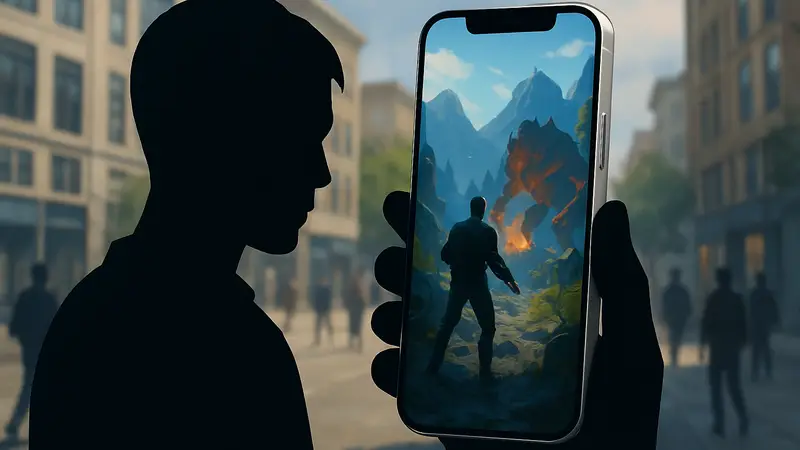 Изображение iPhone 17e, демонстрирующее его компактность и экран
