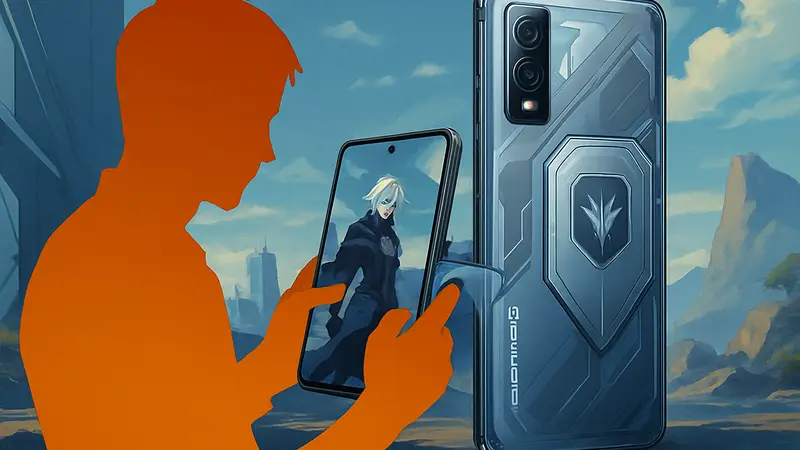 Игровой смартфон REDMAGIC 11 Pro Wuthering Waves Limited Edition в стильном дизайне