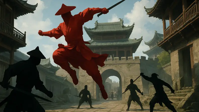 Геймплей экшена Whisper Of Fall: Jinyiwei с китайскими мотивами и боевыми сценами