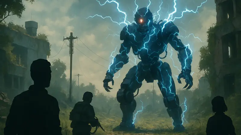 Электрический враг из трейлера Arc Raiders Flashpoint