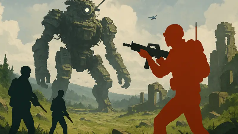 Элементы игры Arc Raiders, смешивающие Shadow of the Colossus и looter-shooter.