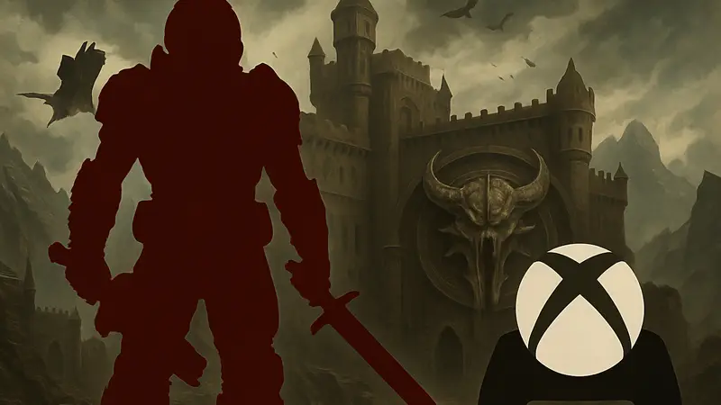 DOOM: The Dark Ages Premium Upgrade DLC со скидкой на предзаказ для Xbox.