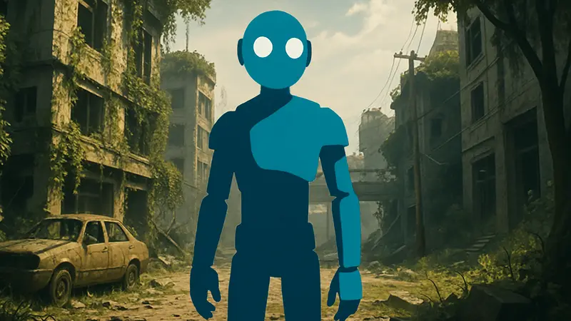 Главный герой игры No, I’m Not a Human, успешная инди-игра