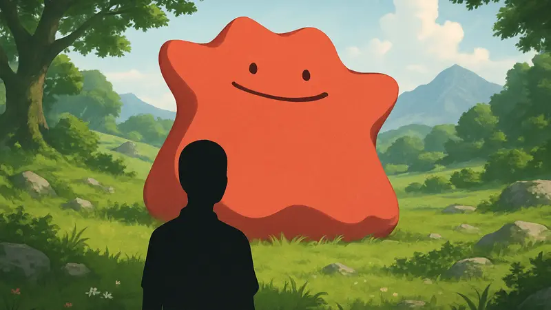 Новая фанатская форма Ditto, предложенная проектом Pokopia, для игры Pokemon Gen 10.