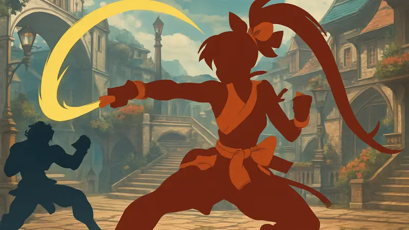 Персонаж Jam Kuradoberi из Guilty Gear Strive в бою