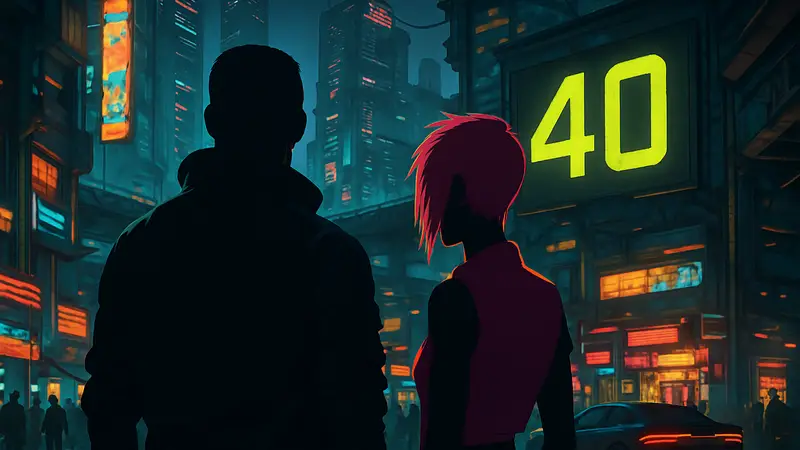 Cyberpunk 2077 преодолел 40 миллионов продаж, изображение с Ви и Джуди.
