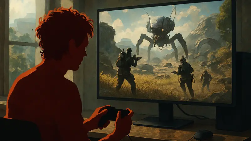 Мэтти Хили из The 1975 играет в шутер ARC Raiders.