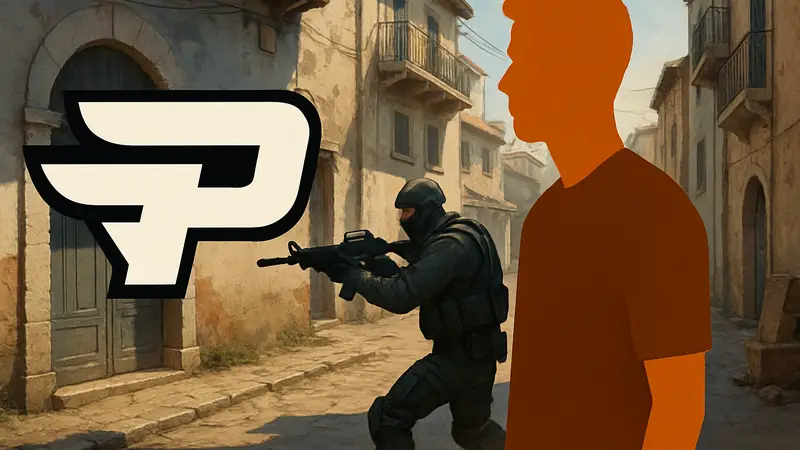 Логотип команды paiN Gaming и изображение киберспортсмена piriajr, трансфер Counter-Strike