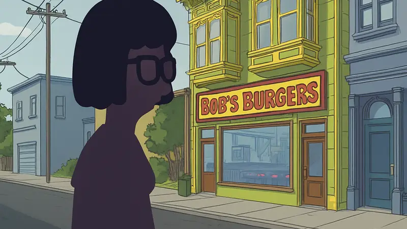 Тина Белчер из мультсериала Bob's Burgers, иллюстрация