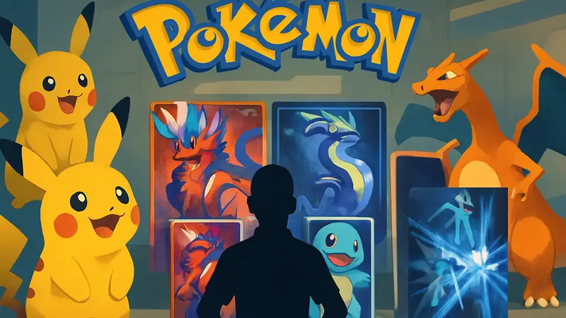 Покемоны, логотип Pokemon, обложки игр Pokemon