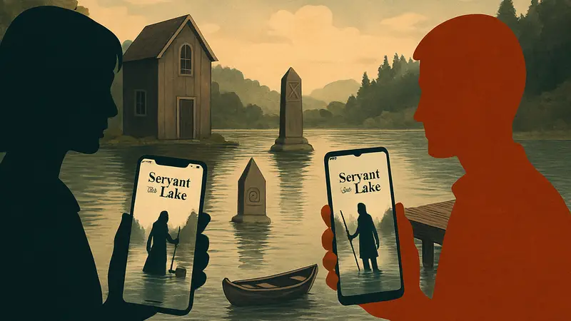 Мобильная игра Servant of the Lake, предрегистрация iOS, демо Android, Rusty Lake