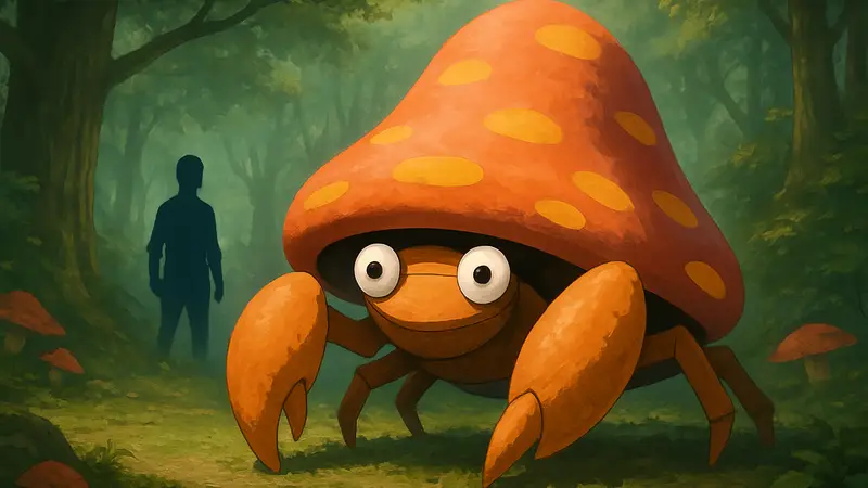 Изображение покемона Parasect из вселенной Pokémon