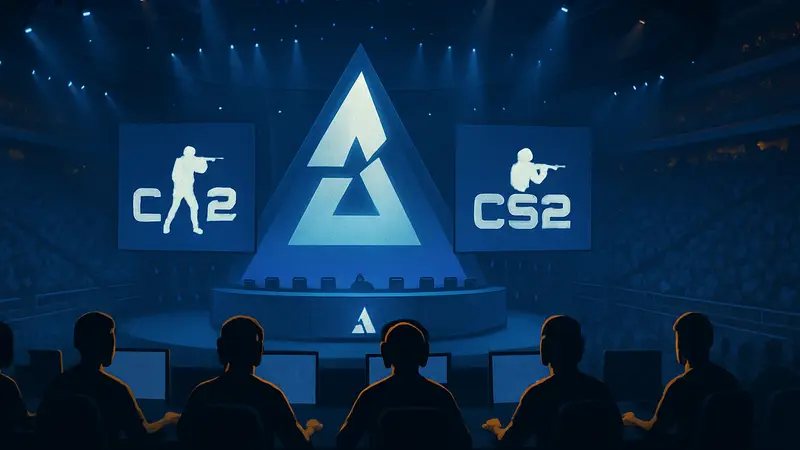 Киберспортивный турнир BLAST Open 2026 в Порту, сцена и игроки команды CS2