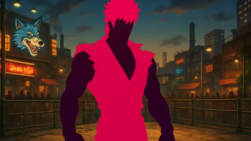 Кенширо из Fist of the North Star в игре Fatal Fury: City of the Wolves.