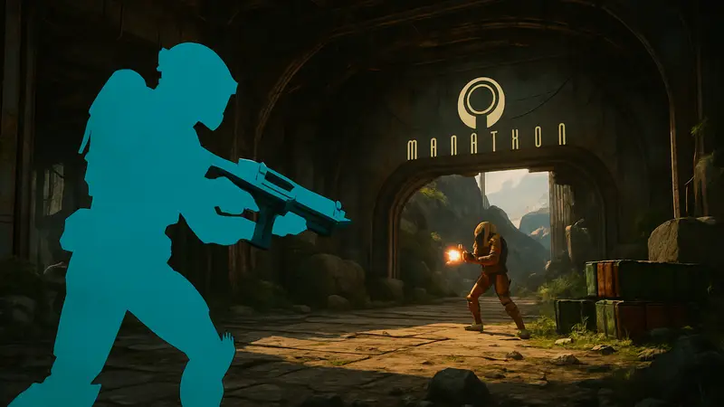 Кадр из шутера Marathon от Bungie, показывающий геймплей Server Slam на ПК в Steam.