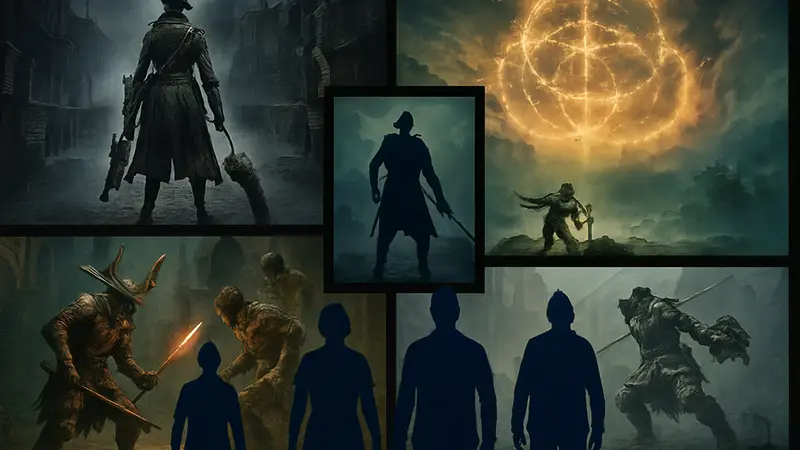 Обложки и скриншоты Soulslike-игр, похожих на Elden Ring