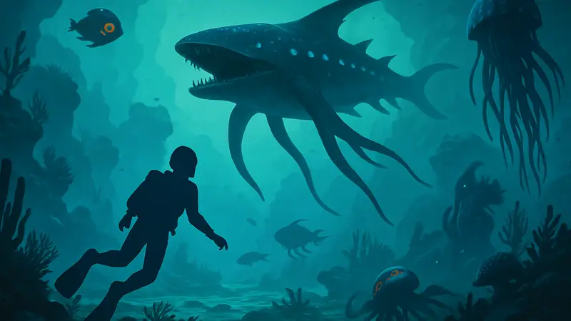 Подводный мир Subnautica 2 с неизвестными существами