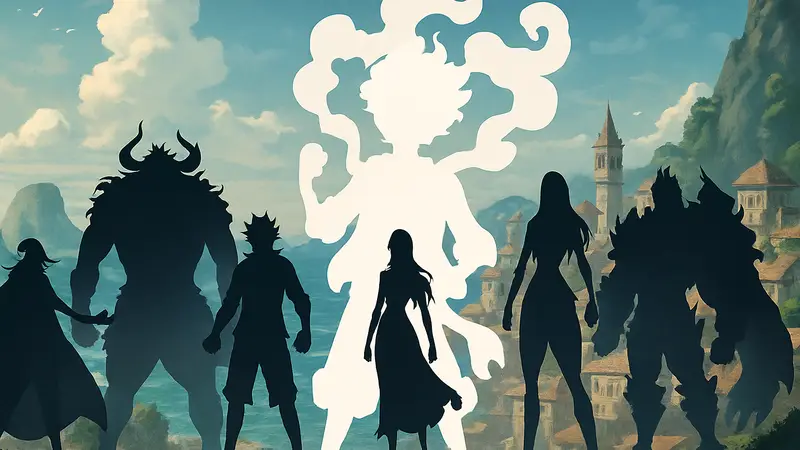 Персонажи One Piece в своих сильнейших трансформациях, включая Луффи в Gear 5.