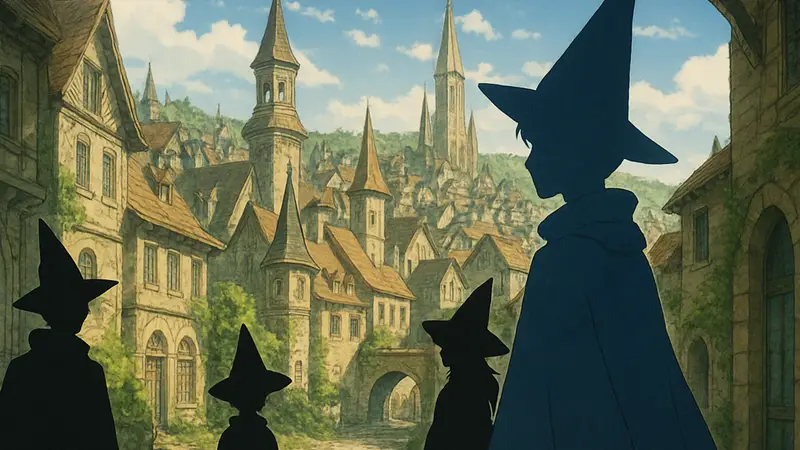 Кадры из аниме Witch Hat Atelier, новый аниме-хит 2026 года