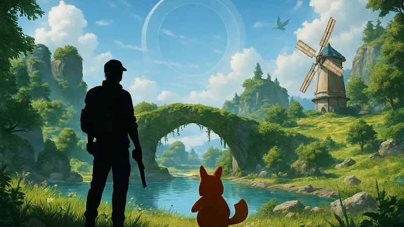 Изображение Palworld с улучшенной графикой, демонстрирующее лучшие моды для игры