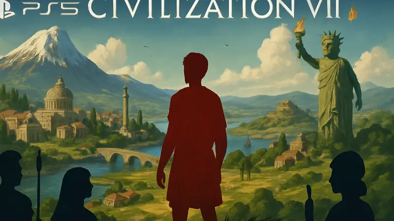 Обложка игры Civilization 7 на PlayStation 5 или скриншот геймплея.