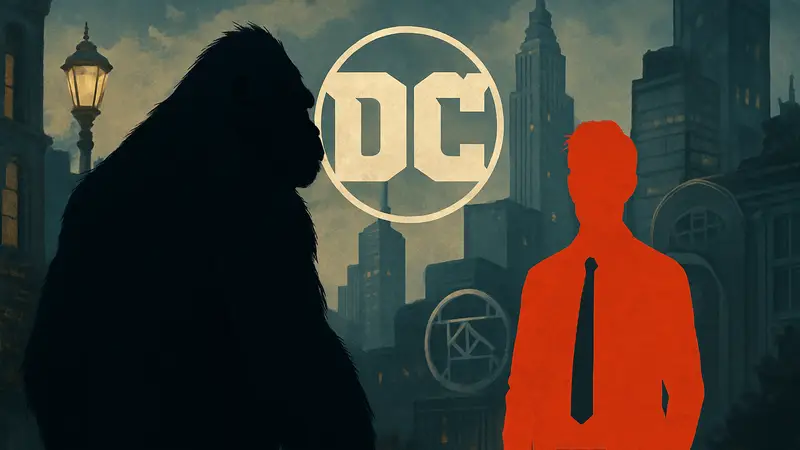 Горилла Гродд и Джимми Олсен из DC Comics в стилистик