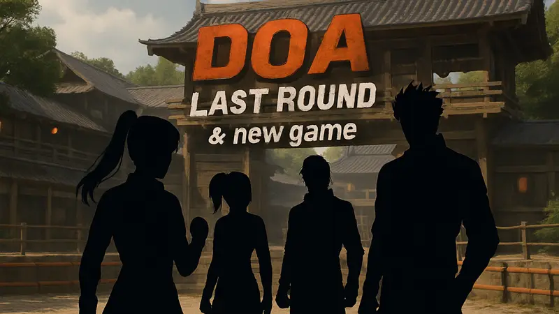 Постер с персонажами Dead or Alive 6: Last Round, анонс возвращения серии и новой игры
