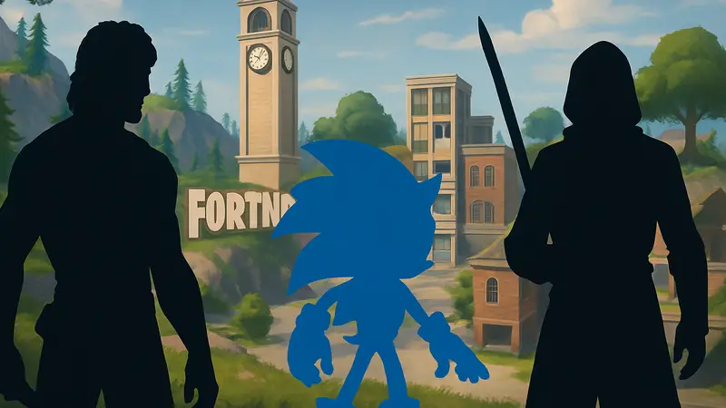Коллаборации Fortnite 2026: Рэмбо, Соник, Фантомный клинок, скины, персонажи.