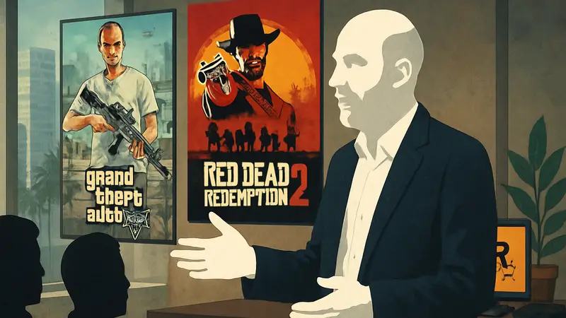Дэн Хаузер, сооснователь Rockstar Games, рассказывает о секретах успеха игр GTA и RDR.