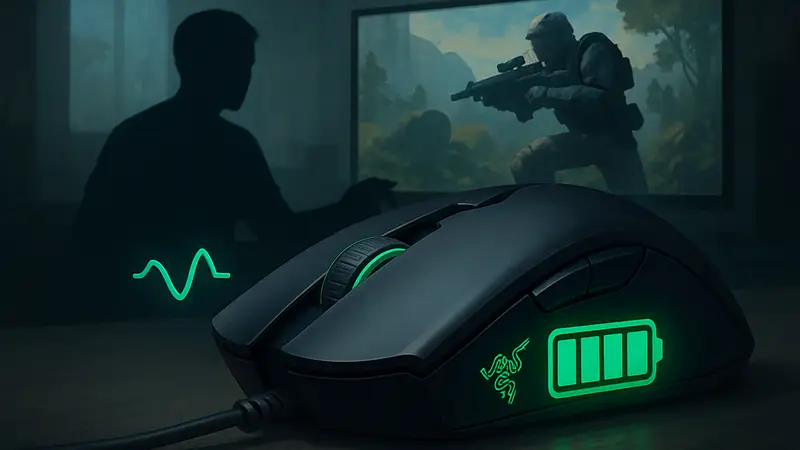 Игровая мышь Razer с демонстрацией технологии FrameSync и долгой работы батареи