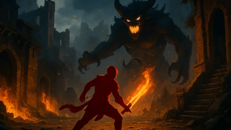 Скриншот или обложка Blades of Fire, динамичной экшен-RPG, выходящей в Steam в этом году.