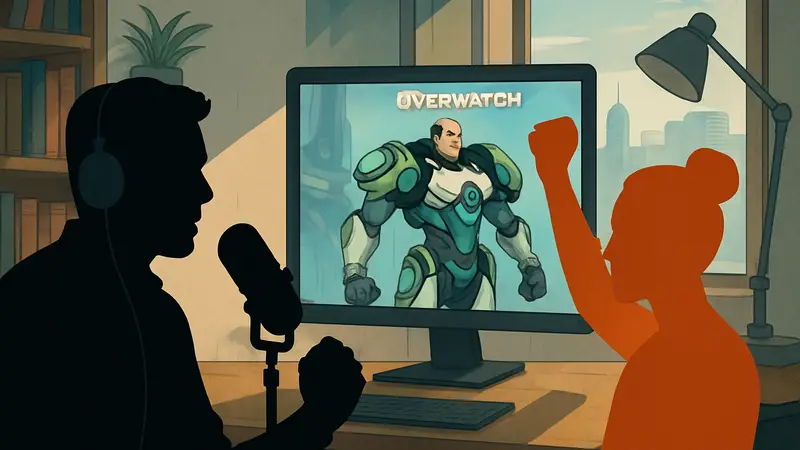Актер озвучки Аньран из Overwatch и спорный дизайн нового героя, требующий изменений.