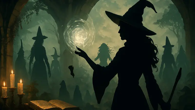 Ведьма колдует, фэнтези, магические персонажи, рейтинг ведьм, фэнтези-героини.