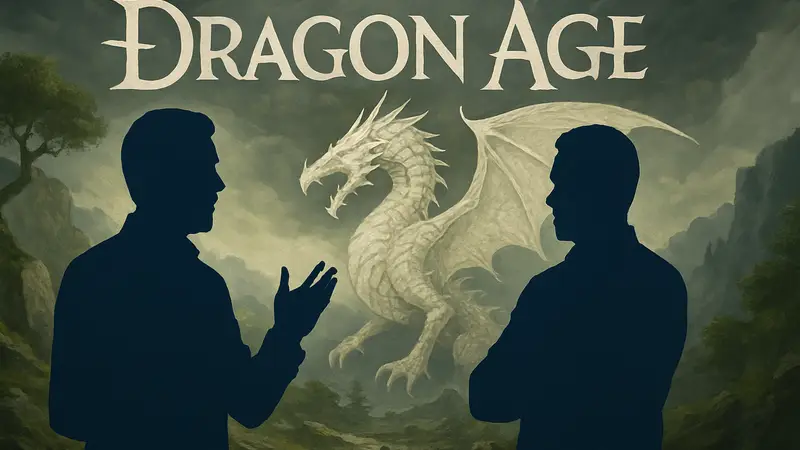 Основатели BioWare говорят о будущем Dragon Age на фоне логотипа серии