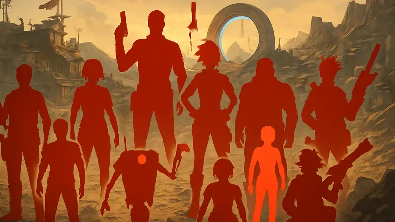 Коллаж из 10 персонажей Borderlands, которые могут вернуться в DLC Borderlands 4