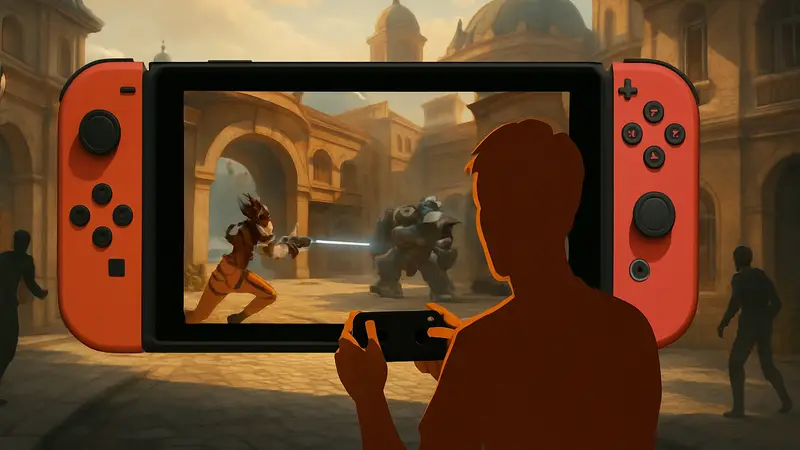 Обновлённый Overwatch на Nintendo Switch, демонстрирующий улучшенную частоту кадров и плавность игры.
