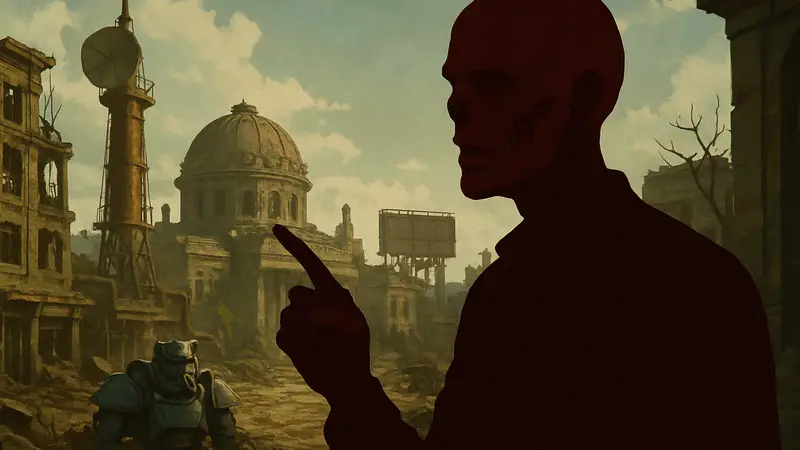 Уолтон Гоггинс в образе Гуля из сериала Fallout, говорит о «глубоком» финале второго сезона